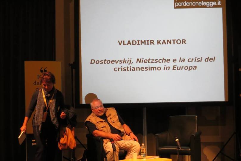 Vladimir Kantor's book on Dostoevsky, Nietzsche, and the crisis of European Christianity has been translated into Italian