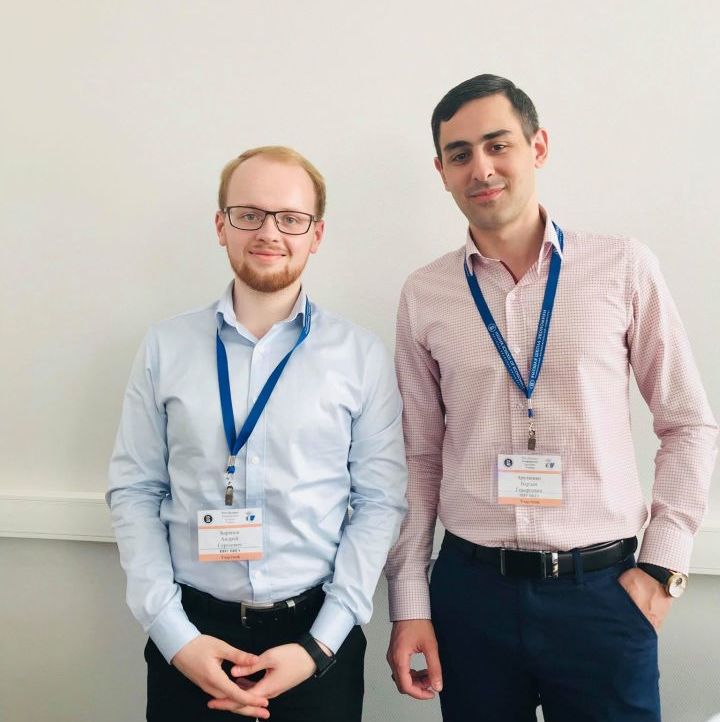 Vardan Arutiunian and Andrew Zyryanov at the Conference of Young Scientists “Psy-HSE: Contemporary Issues of Psychological Science”