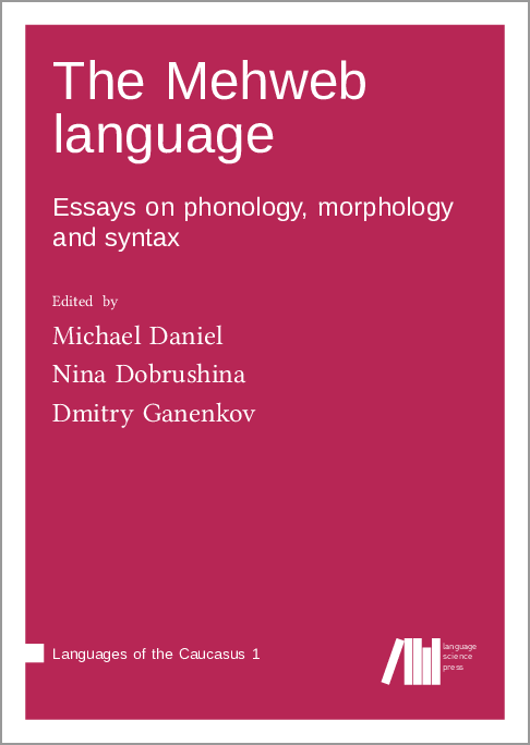 Language Science Press launches a book series on languages of the Caucasus