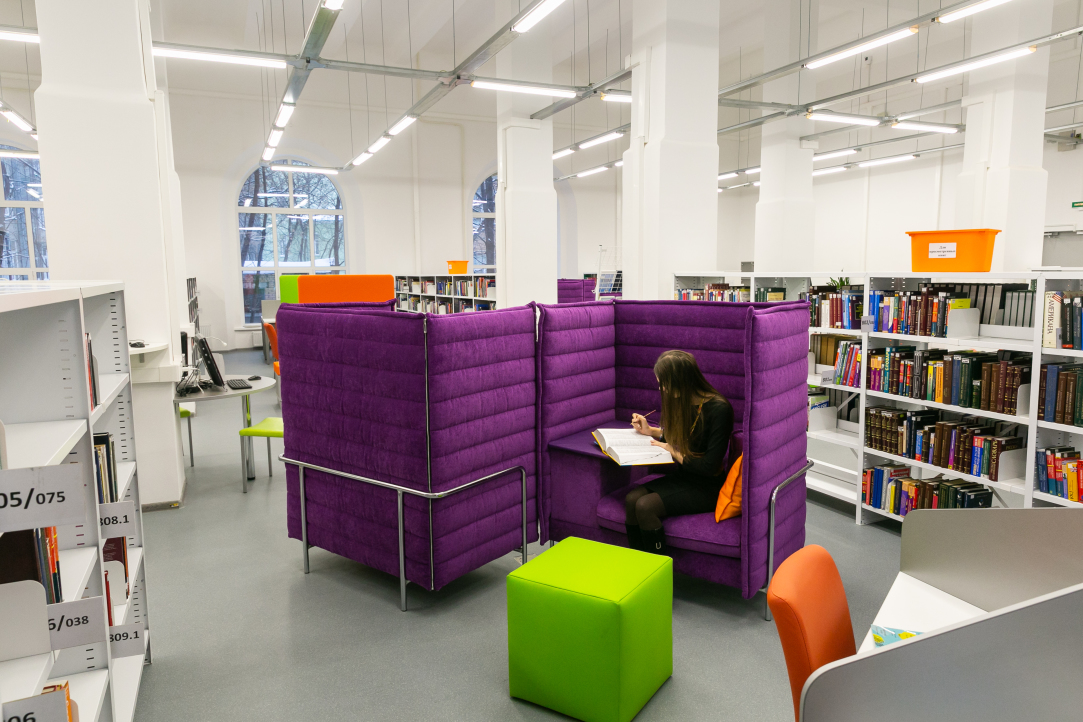 New Library Opens at HSE Building in Staraya Basmannaya