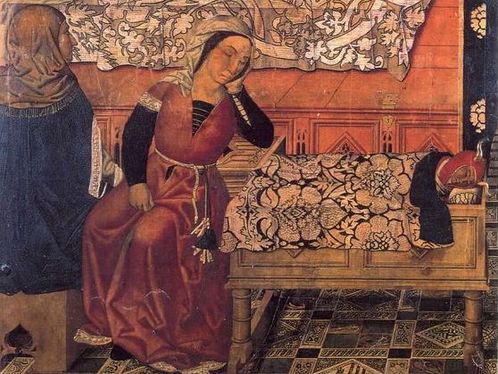 The Vergós Family, Altarpiece of Sant Esteve de Granollers, 1495