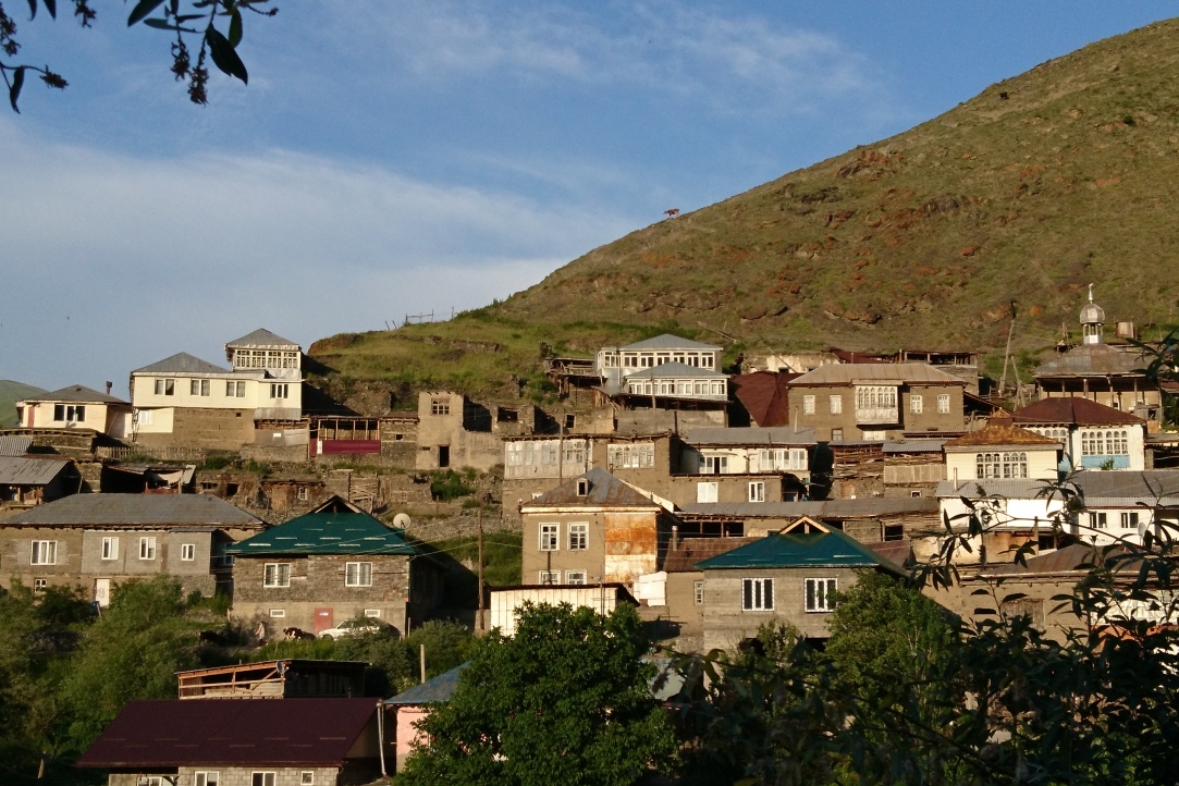 Село Кина Рутульского района (Дагестан), основной пункт назначения экспедиции